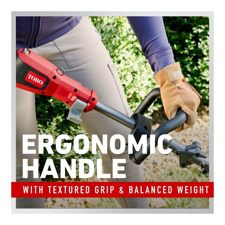 Toro 14 Inch/16 Inch Telescoping Shaft String Trimmer with 2.0Ah Battery, large image number 8