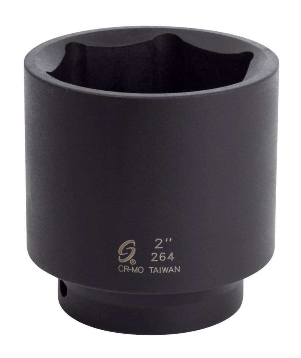 Sunex 1/2 Inch Drive 2 Inch Impact Socket, large image number 1