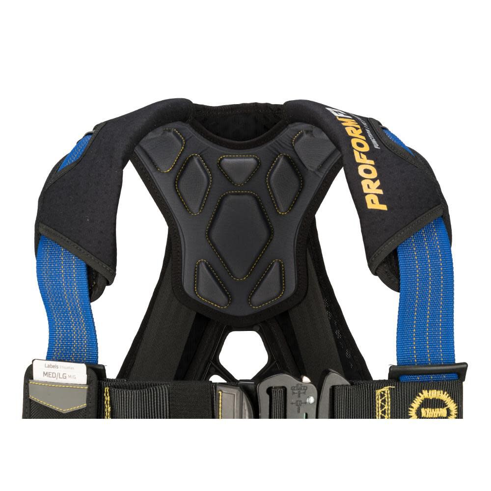 Werner ProForm F3 H012004 Standard Harness - Tongue Buckle Legs (XL), large image number 4