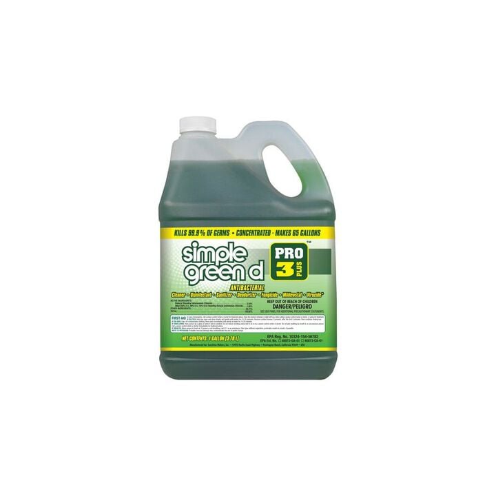 Simple Green 3 Plus 1 Gallon Antibacterial Cleaner and Disinfectant, large image number 0