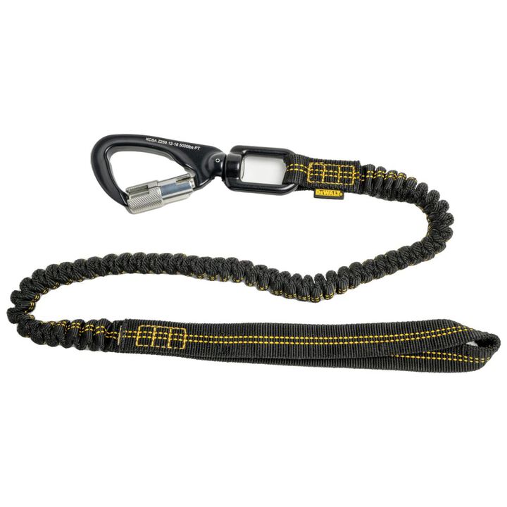 DEWALT 35 Lbs 37 in Polyester & Aluminum Single Leg Tool Lanyard