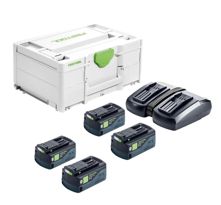 Festool Li-HighPower 18V Battery and Dual Charger Kit