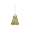 Harper 12 In. Mixed Corn Fiber Janitor Broom with Wood Handle for Indoor Sweeping, small image number 2