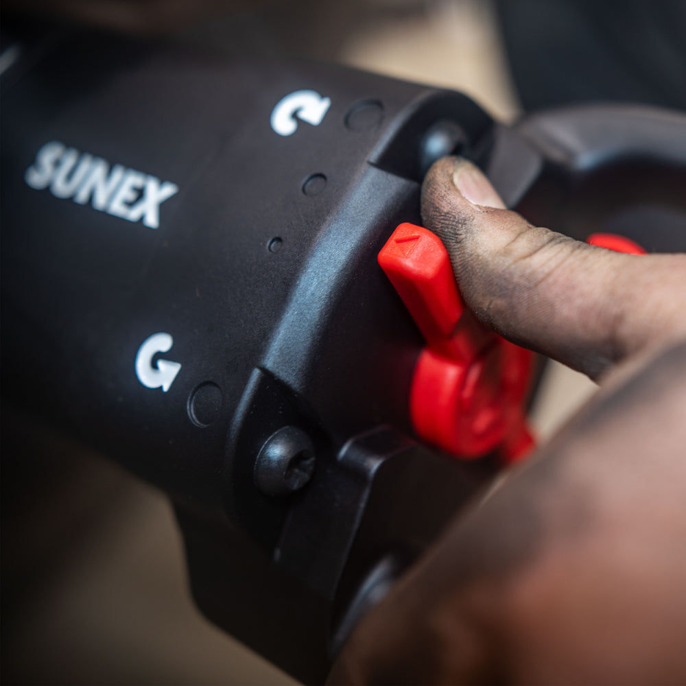 Sunex 1 Inch Drive Magnesium Composite Impact Wrench with 6 Inch Anvil, large image number 5