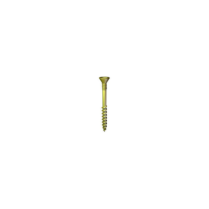 Grabber Construction Products #8 x2 in. Flat Head Collated Zinc Yellow Sub Floor Screw, large image number 1
