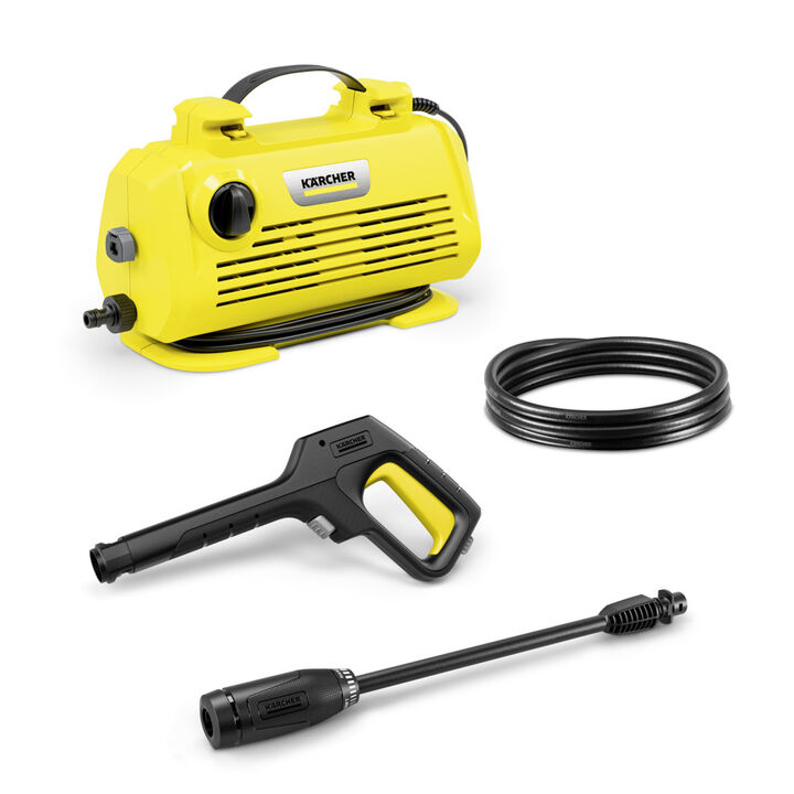 Karcher K 2 Horizontal Yellow 1700 PSI 1.4 GPM Electric Pressure Washer, large image number 0