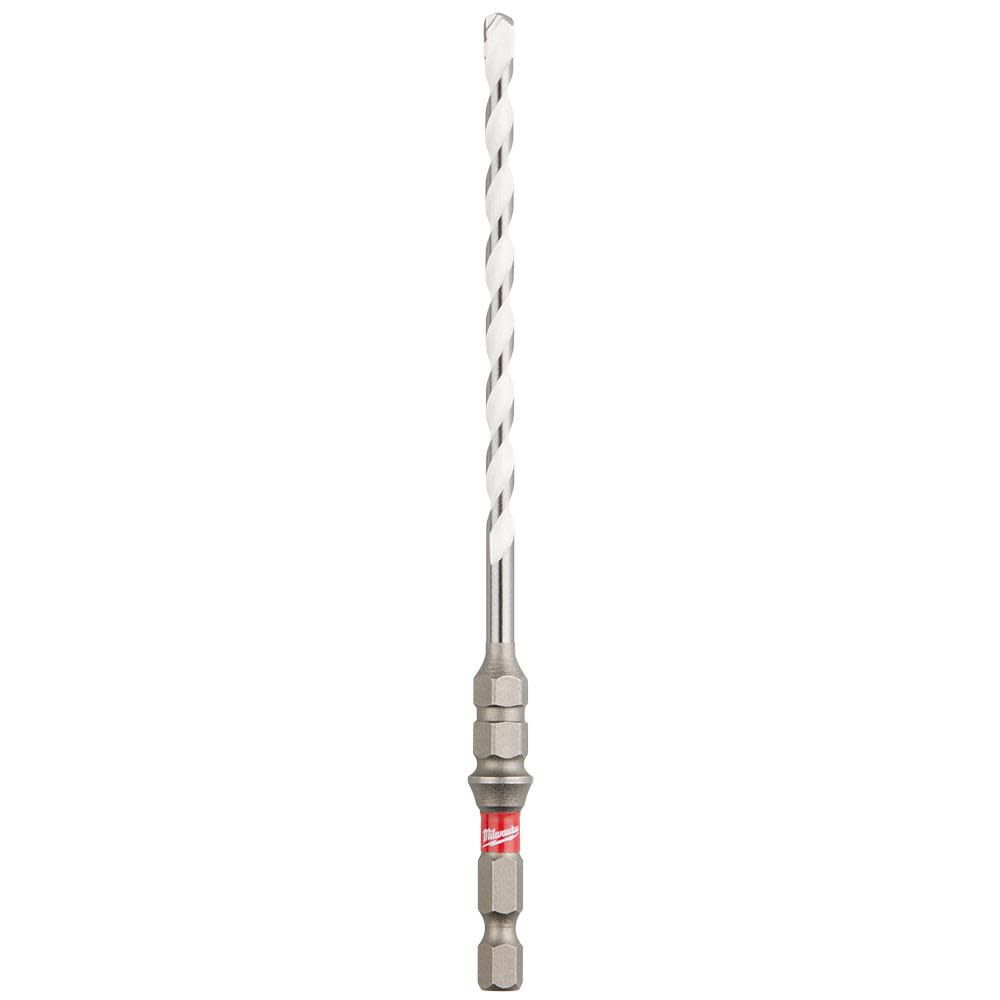 Milwaukee 3/16inch x 6inch SHOCKWAVE Carbide Multi Material Drill Bit for Concrete Screws, large image number 11