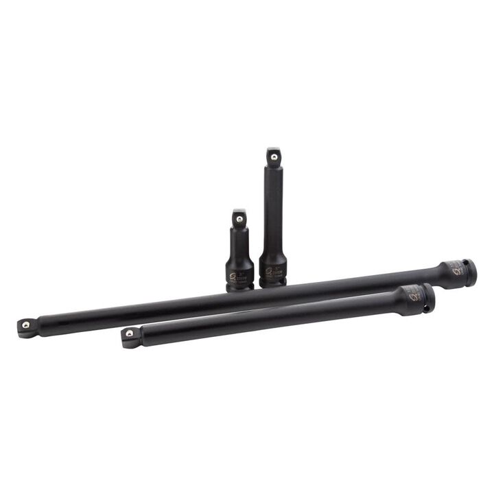 Sunex 4 pc. 1/2 In. Drive Impact Wobble Ext Set
