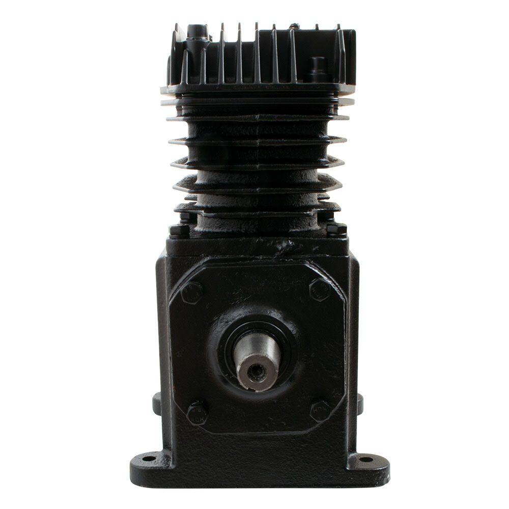 Powermate Universal Replacement Single Stage Inline Twin Cylinder Oil Lubricated Pump 3.7 RHP, large image number 3
