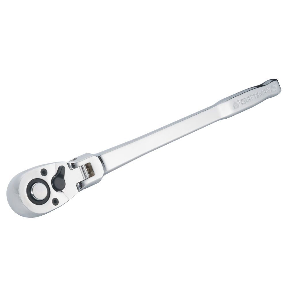 CRAFTSMAN Flex Head Ratchet, Pear Head Long Handle, Sea, 72-Tooth, large image number 4