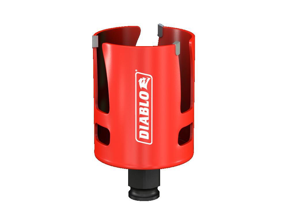 Diablo Tools 2-1/4in Demo Demon Carbide Teeth Rough-In Hole Saw, large image number 1