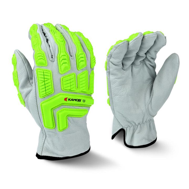 Radians KAMORI Work Gloves Cut Protection Level A4 with Impact Protection Large