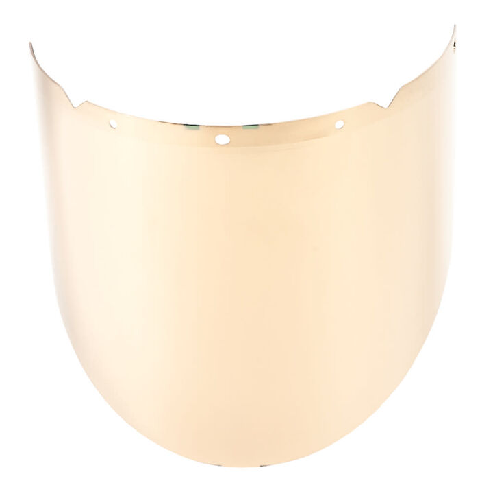 MSA Safety Works Visor PC Green Tint with Reflective Coating Molded