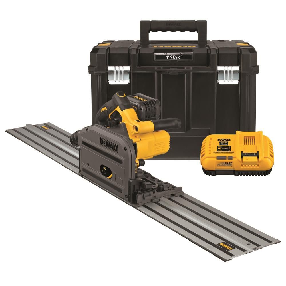 DEWALT 60V MAX 6-1/2in (165mm) Cordless TrackSaw Kit with 59 In. Track, large image number 1