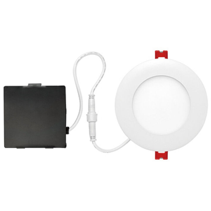 Globe Electric Ultra Slim Recessed Lighting Kit Metal 9W LED