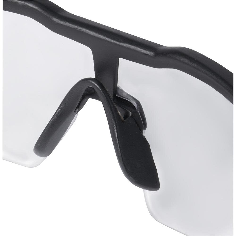Milwaukee 3PK Safety Glasses - Clear Anti-Scratch Lenses, large image number 9