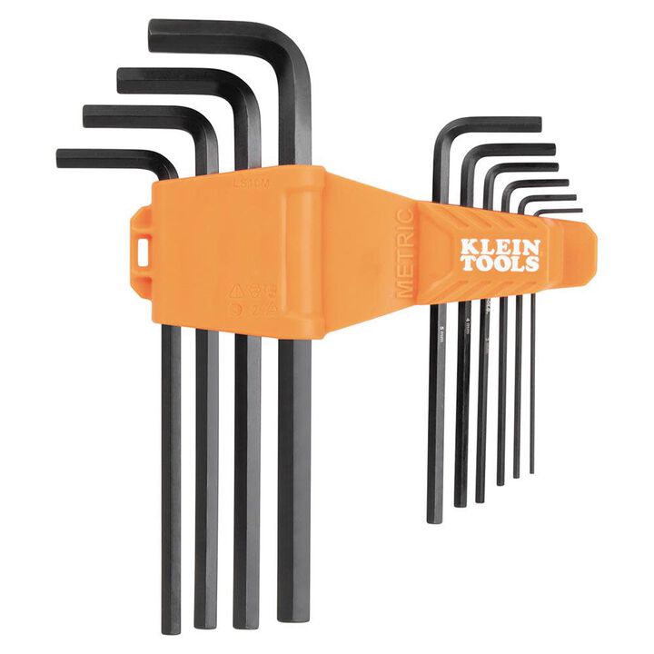 Klein Tools Standard Metric Hex Key Set 10pc