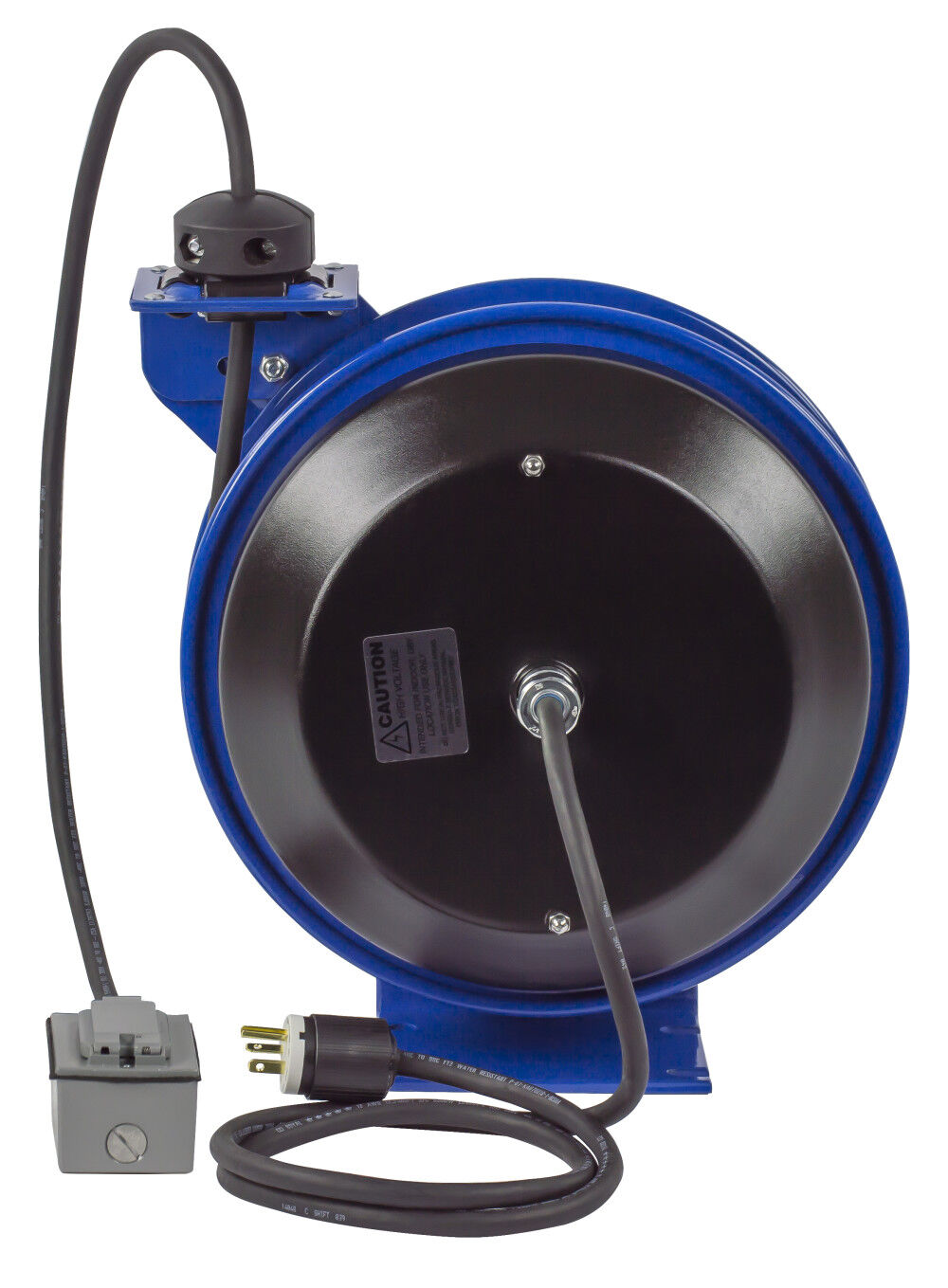 Coxreels Spring Driven Cord Reel Duplex Industrial Rec 12GA x 50', large image number 7