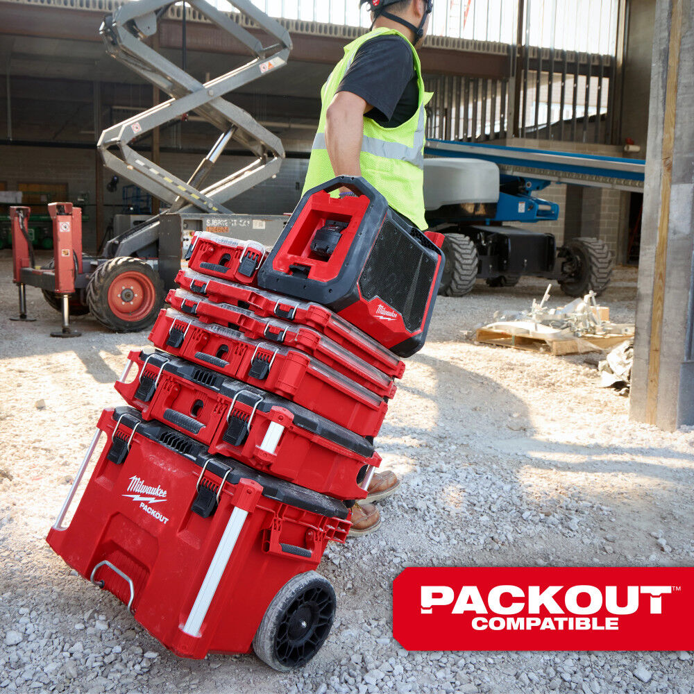 Milwaukee M18 Bluetooth Jobsite Radio and Power Tool Battery Charger, large image number 9