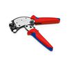 Knipex 8 in Red/Blue Twistor T Self-Adjusting Crimping Pliers, small image number 2