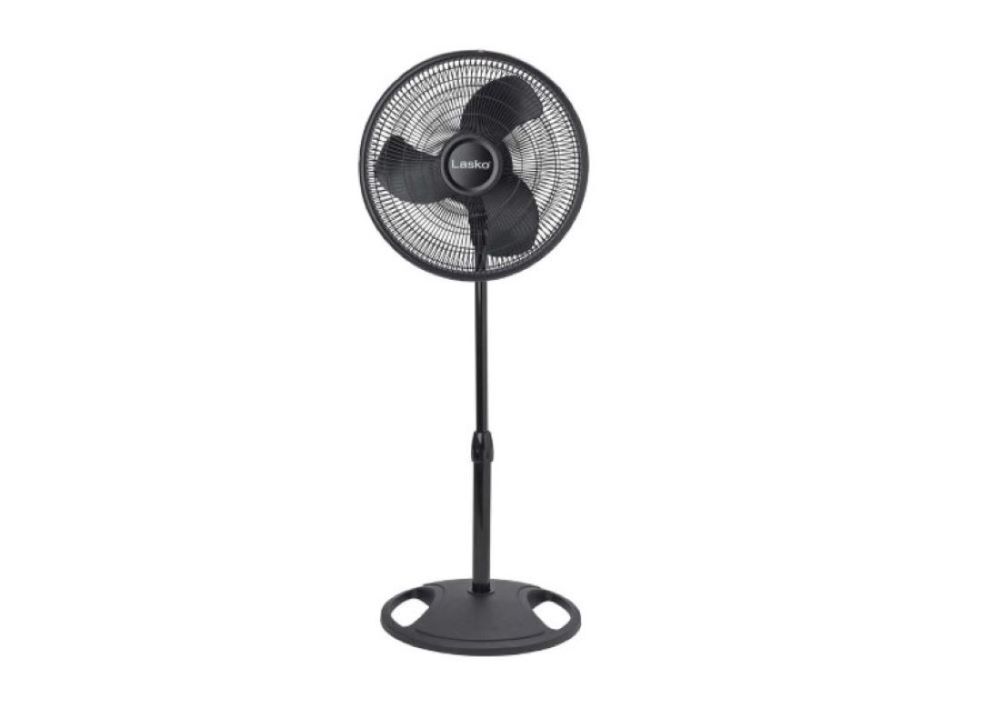 Lasko Pedestal Fan Oscillating 48in H X 16in D 3 Speed, large image number 1