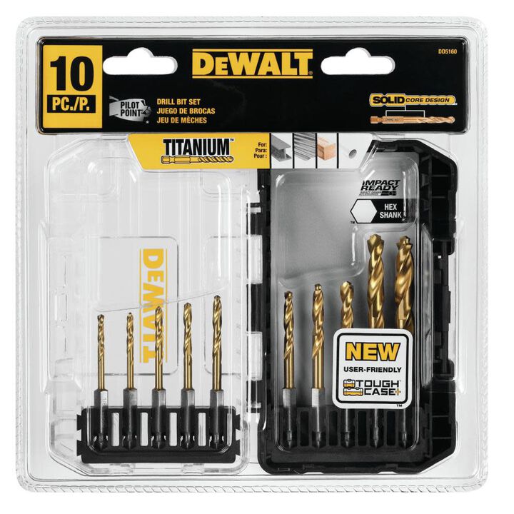 DEWALT 10-Piece Impact Drilling Set