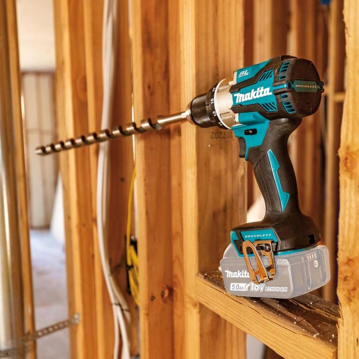 Makita 18V LXT Brushless Cordless 2pc Combo Kit with Two 5.0Ah Batteries, large image number 5