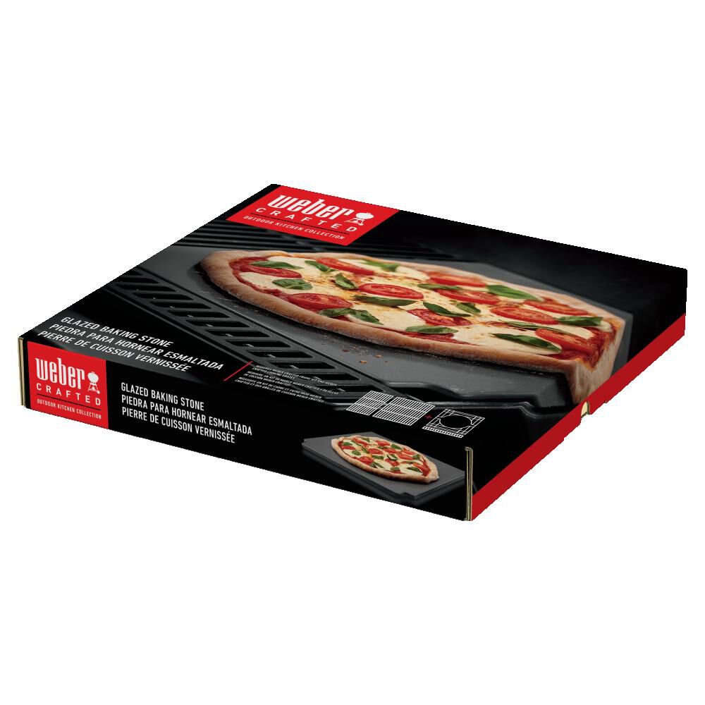 Weber Crafted  Glazed  Pizza Baking Stone, large image number 4