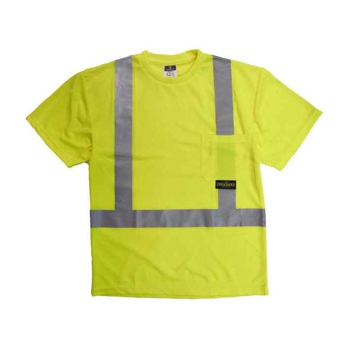 Radians High Visibility Safety T-Shirt with Max-Dri Green, large image number 2
