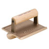 Kraft Tool Co 6 Inch x 4-1/2 Inch 3/8 Inch Radius Big Bit Bronze Groover with Wood Handle, small image number 2