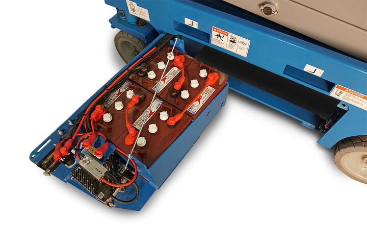 Genie 19' Scissor Lift 32in Width Electric with E-Drive, large image number 8