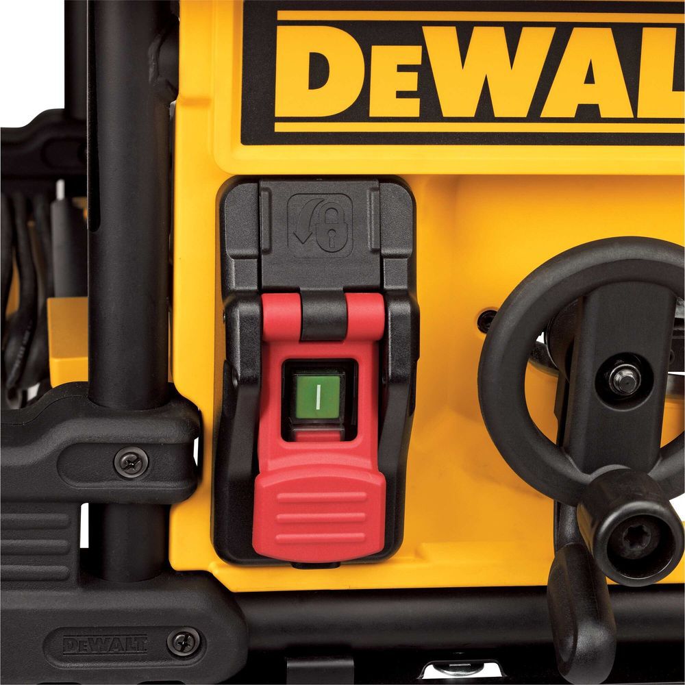DEWALT 10 In. Job Site Table Saw with Scissor Stand, large image number 11