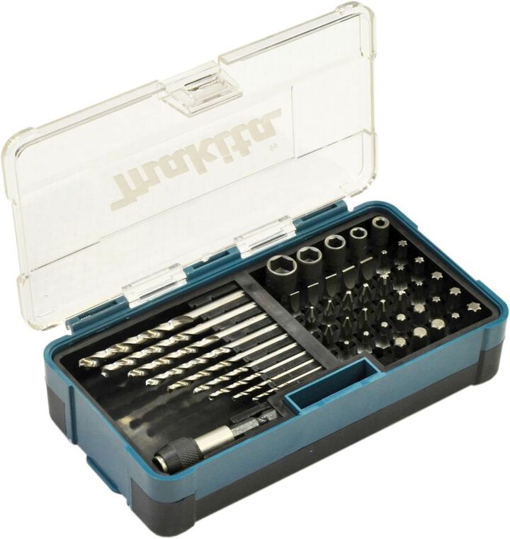 Makita 48-Piece Metric HSS Drill Bit/Screw Bit and Socket Set, large image number 1
