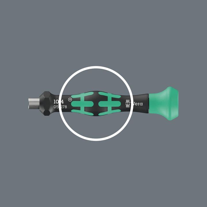 Wera Tools 1014 4 x 80 mm Kraftform Micro Bit Holding Screwdriver, large image number 4