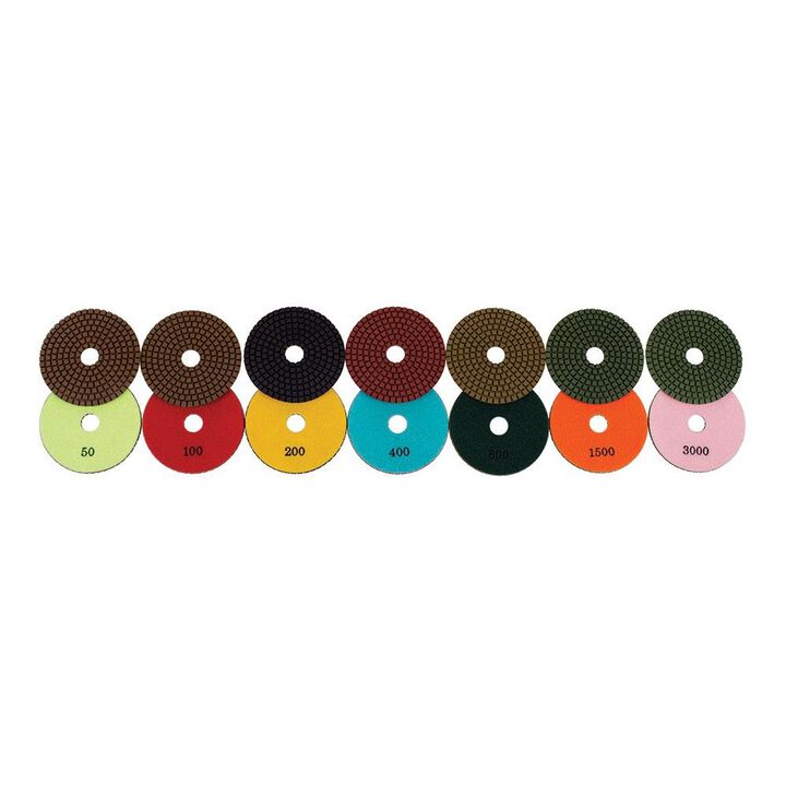 Diamond Vantage 5 Inch x 3 mm x 5/8 Inch 400 Grit Premium Wet Polishing Pad