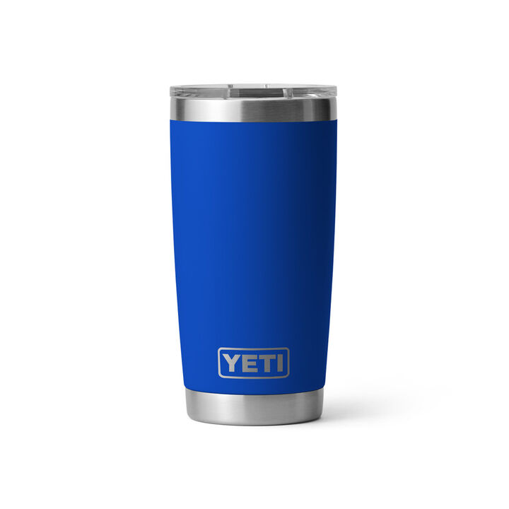 YETI Promotional Rambler 20 Oz Tumbler with MagsliderLid Royal Blue