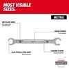 Milwaukee 15mm X 17mm Double End Flare Nut Wrench, small image number 2