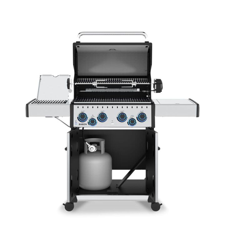 Broil King Baron S 490 Pro IR 4-Burner Natural Gas Grill, large image number 3