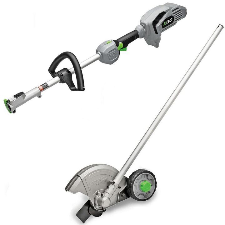 EGO Power+ 8 Inch Edger Attachment and Power Head (Bare Tool) Reconditioned Bundle
