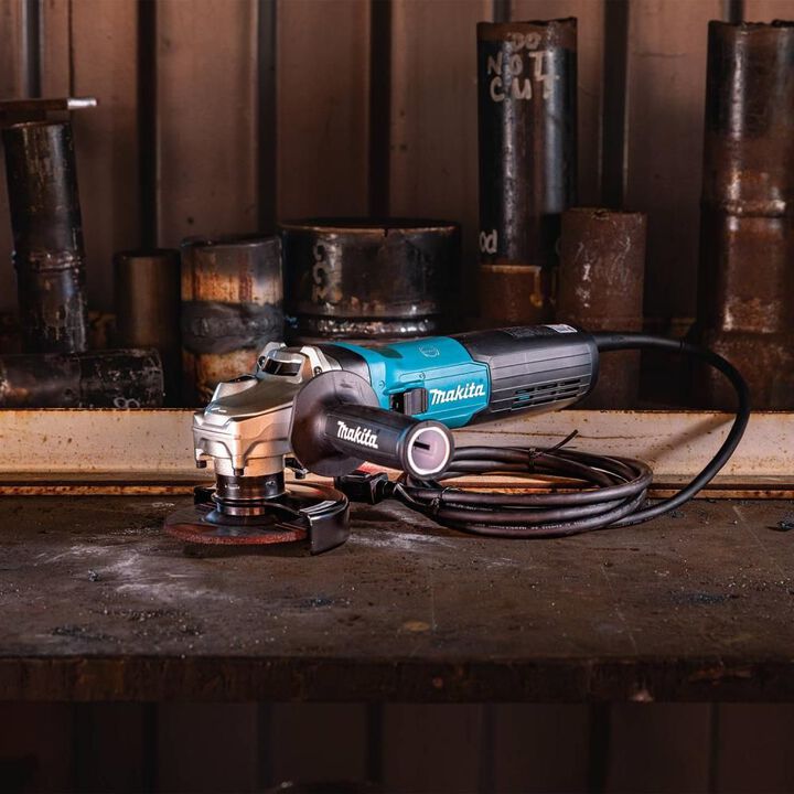 Makita 4-1/2 in SJS II High-Power Angle Grinder wit Brake, large image number 2