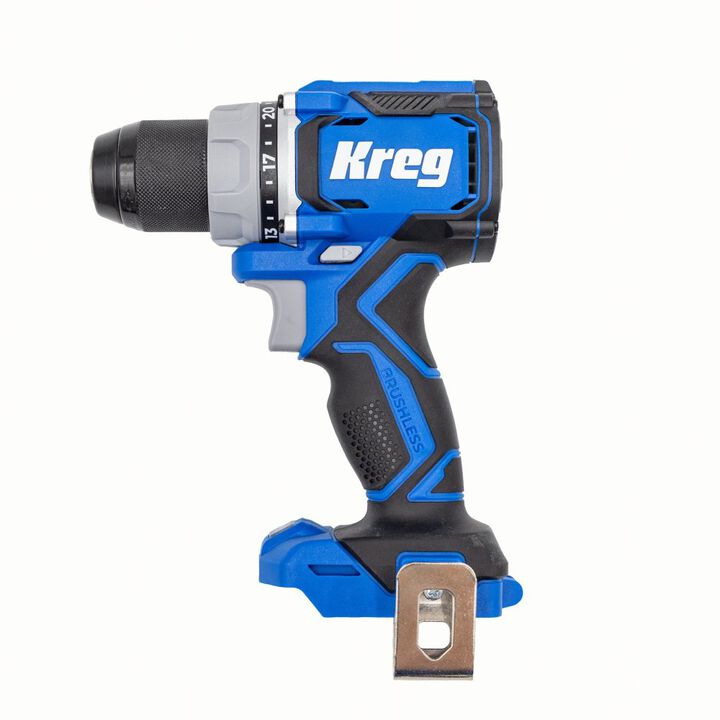Kreg 20V Ionic Drive 1/2 Inch Compact Drill 1/4 Inch Compact Impact Driver & 7-1/4 Inch Circular Saw (Bare Tool) Bundle, large image number 3