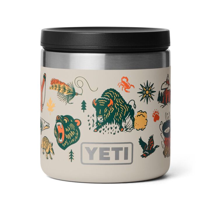 YETI Rambler 8 Oz Insulated Food Jar Cape Summer Camp
