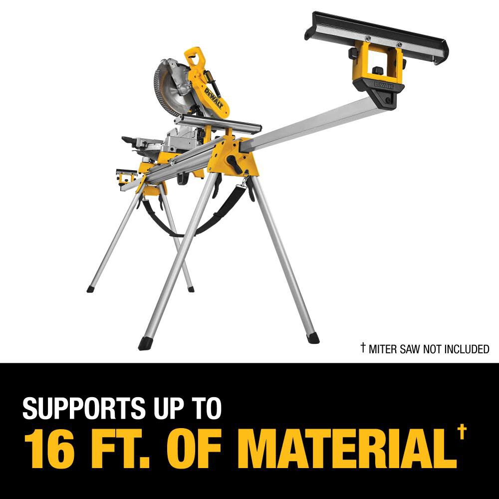 DEWALT 10in Compound Miter Saw & Heavy Duty Miter Saw Stand Bundle, large image number 10