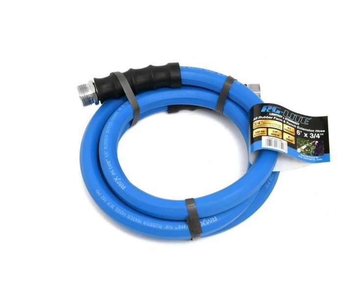 BluBird AG-Lite 5/8 Inch x 10 Ft. Heavy-Duty Rubber Water Hose