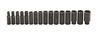 Wright Tool 1/2 In. Dr. 16 pc. Impact Metric Socket Set 10 mm to 27 mm 6 Pt. Deep, small image number 1