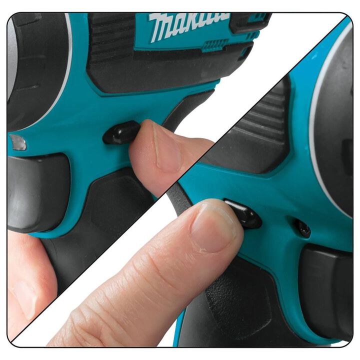 Makita 18V LXT Hybrid Impact Hammer Driver Drill (Bare Tool), large image number 13