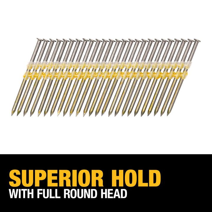 DEWALT 3 1/4 in x .148 in Metal Framing Nails  2000qty, large image number 2
