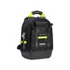 Veto Pro Pac 35 Lbs Small Zippered Tool Backpack, Black/Hi-Viz Yellow, small image number 2
