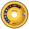 DEWALT 4 1/2in X 7/8in 40G T27 XP Ceramic Trim Flap Disc, small image number 1