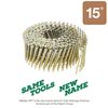 Metabo HPT Siding Nails 2 1/4in Ring Shank Electro Galvanized Wire Coil 3600qty, small image number 4